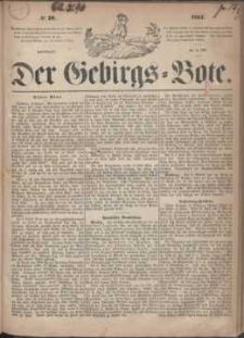 Der Gebirgsbote, 1864, nr 20
