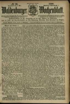Waldenburger Wochenblatt, Jg. 45, 1899, nr 36
