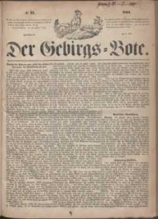Der Gebirgsbote, 1864, nr 27