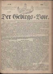 Der Gebirgsbote, 1864, nr 44