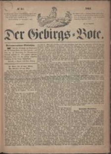 Der Gebirgsbote, 1864, nr 51