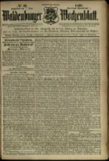Waldenburger Wochenblatt, Jg. 45, 1899, nr 48