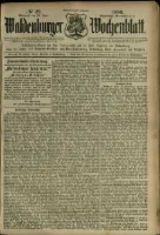 Waldenburger Wochenblatt, Jg. 45, 1899, nr 49