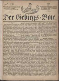 Der Gebirgsbote, 1865, nr 48