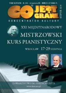 Co Jest Grane : koncentrator kultury, 2014, nr 246 sierpień