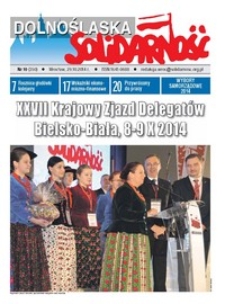 Dolnośląska Solidarność, 2014, nr 10 (350)