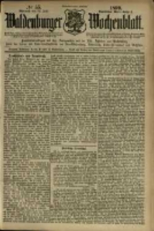 Waldenburger Wochenblatt, Jg. 45, 1899, nr 55
