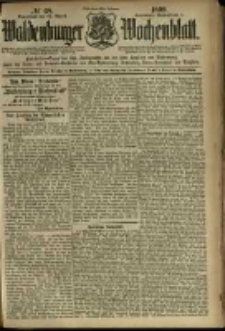 Waldenburger Wochenblatt, Jg. 45, 1899, nr 68