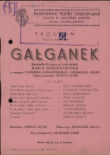 Gałganek - program [Dokument życia społecznego]