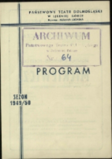 Mickiewicz - program [Dokument życia społecznego]