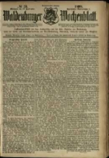 Waldenburger Wochenblatt, Jg. 45, 1899, nr 73