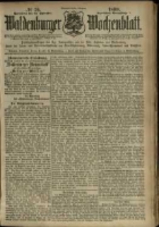 Waldenburger Wochenblatt, Jg. 45, 1899, nr 76