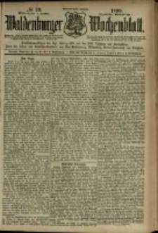 Waldenburger Wochenblatt, Jg. 45, 1899, nr 80