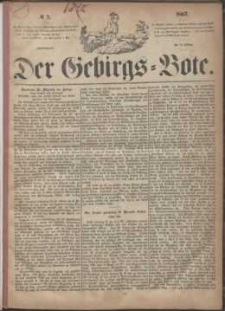 Der Gebirgsbote, 1867, nr 7
