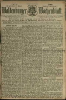 Waldenburger Wochenblatt, Jg. 46, 1900, nr 4