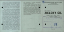 Zielony Gil - program [Dokument życia społecznego]