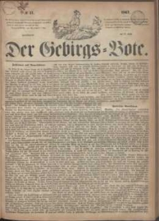 Der Gebirgsbote, 1867, nr 17