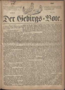 Der Gebirgsbote, 1867, nr 18
