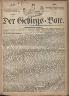Der Gebirgsbote, 1867, nr 26