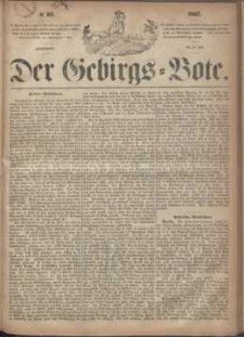 Der Gebirgsbote, 1867, nr 29