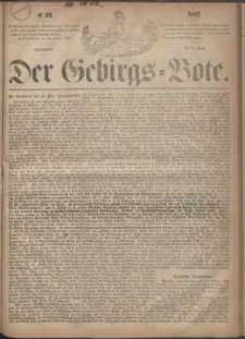 Der Gebirgsbote, 1867, nr 33