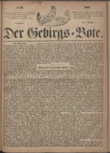 Der Gebirgsbote, 1867, nr 37
