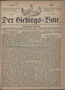 Der Gebirgsbote, 1867, nr 51