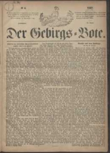 Der Gebirgsbote, 1868, nr 4