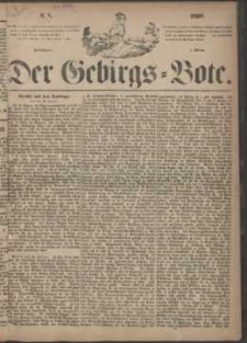 Der Gebirgsbote, 1868, nr 5