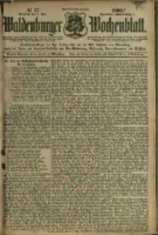 Waldenburger Wochenblatt, Jg. 46, 1900, nr 37