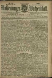 Waldenburger Wochenblatt, Jg. 46, 1900, nr 39
