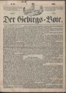 Der Gebirgsbote, 1868, nr 49