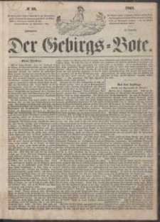 Der Gebirgsbote, 1868, nr 50