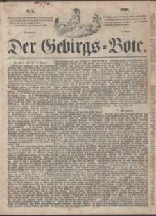 Der Gebirgsbote, 1869, nr 2