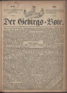 Der Gebirgsbote, 1869, nr 35