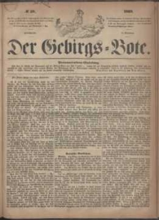 Der Gebirgsbote, 1869, nr 39