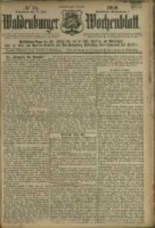 Waldenburger Wochenblatt, Jg. 46, 1900, nr 58