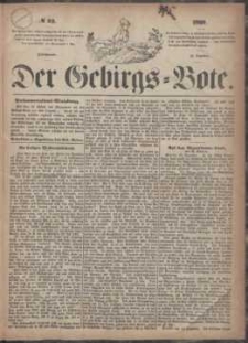 Der Gebirgsbote, 1869, nr 52