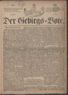 Der Gebirgsbote, 1871, nr 5