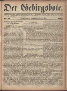 Der Gebirgsbote, 1873, nr 22