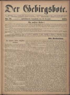 Der Gebirgsbote, 1873, nr 51