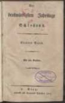 Die denkwürdigsten Jahrestage Schlesiens : Dritter Band