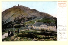 Riesengebirge. Schneekoppe (1605 ü. M.) mit Riesenbaude [Dokument ikonograficzny]