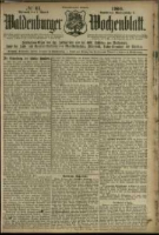 Waldenburger Wochenblatt, Jg. 46, 1900, nr 61
