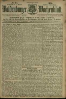 Waldenburger Wochenblatt, Jg. 46, 1900, nr 64