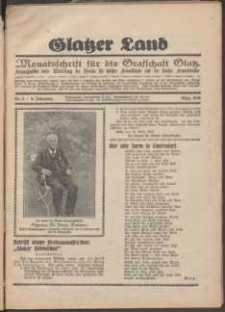 Glatzer Land, 1929, nr 3