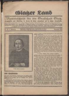 Glatzer Land, 1929, nr 12