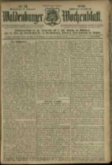 Waldenburger Wochenblatt, Jg. 46, 1900, nr 73