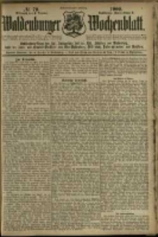 Waldenburger Wochenblatt, Jg. 46, 1900, nr 79