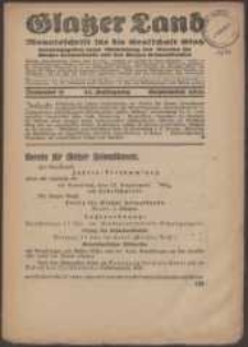 Glatzer Land, 1931, nr 9